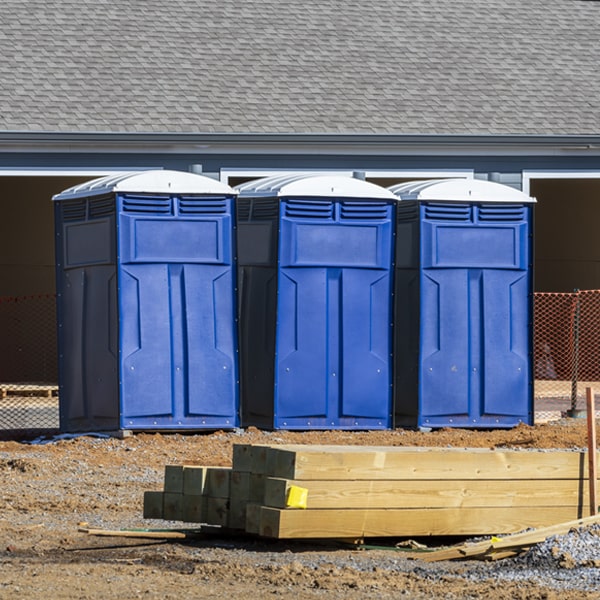 are there any restrictions on where i can place the portable toilets during my rental period in Worthington Massachusetts